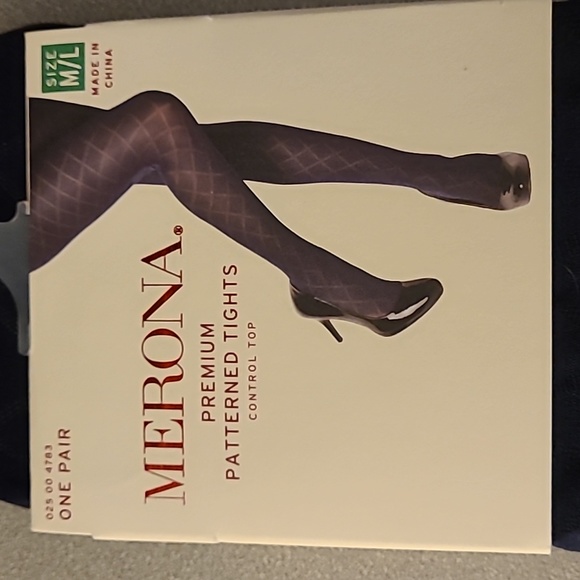 Merona Premium Patterned Tights - Picture 2 of 4